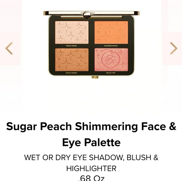 #2/ New TOO FACED Sugar Peach - Picture 2 of 7